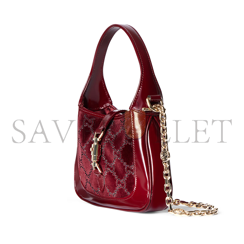 Gvc*1 jackie 1961 crystals mini bag ‎836684 (19*13*3cm)